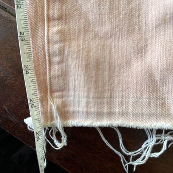 Veronica Beard Debbie Skinny Jeans 10” High Rise Millennial Pink Size 31 - Picture 9 of 12